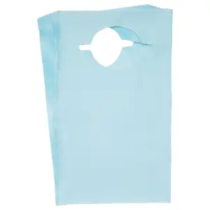 High quality waterproof eco adult disposable paper bib elderly care disposable bibs