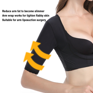 NANBIN <span class=keywords><strong>Femme</strong></span> Deux Couleurs Poitrine Haut Bras Shaper Contrôle Ferme Minceur Shapewear Respirant Tissé Méthode <span class=keywords><strong>de</strong></span> Tissage - Product Image 5