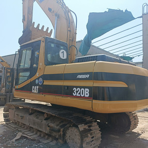 Excavadora de cadenas usada CAT320B 320BL 320c 320d 320dl 320d2 320cl de 20 toneladas con motor Caterpillar, caja de cambios, bomba y cucharón de 1m en venta - Product Image 4