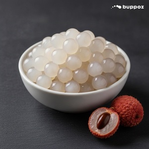 Perles instantanée litchi popping boba, livraison gratuite, perles pour Taiwan - Product Image 2