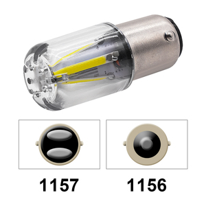 Eurs Mới 1156 1157 COB LED Xe Phanh Đèn Trắng Màu Đỏ Hổ Phách/Vàng Lần Lượt Đèn Tín Hiệu 12V Xe Máy Chiếu Sáng P21W Bay15d - Product Image 4