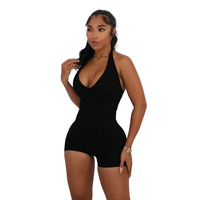 Bodys sans couture pour femmes taille formateur Shaper à manches longues combinaisons Fajas Para Mujer culotte de contrôle du ventre