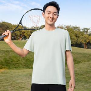 Vêtements de sport en gros, 95% polyester, 5% élasthanne, t-shirts de sport, t-shirts de fitness pour hommes, t-shirts de sport à séchage rapide pour hommes - Product Image 1