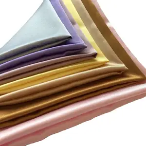 Guaranteed Quality Proper Price China Manufactures Polyester Fabric Silk Fabric Charmeuse Silk Satin