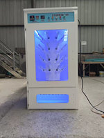 Machine commerciale de nettoyage de semelle de chaussures Laveuse et sécheuse de chaussures avec équipement de brosse de baskets à vapeur utilisé pour le magasin de lavage