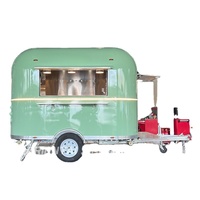 Nouveau 2026 Pulida Burger Commercial Coffee Street Hot Dog Pizza Mobile Coffee Bar Food Truck Food Trailer Full Kitchen Equipment
