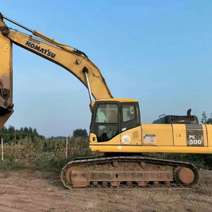 Maquinaria de movimiento de tierras excavadora Komatsu PC300 fuerte potencia 30 toneladas excavadora de segunda mano Komatsu PC300 para la venta en Shanghai - Product Image 1
