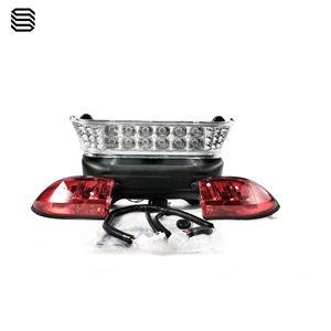 Cubierta de luces LED para carrito de golf ClubCar Precedent, 12 V, de plástico, luces diurnas, intermitentes, luces altas - Product Image 5