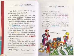 หนังสือปกแข็ง9ชิ้นสำหรับเด็กหนังสือคู่มือนิยายผจญภัยสีล้วนสำหรับนักวิชาการ - Product Image 5