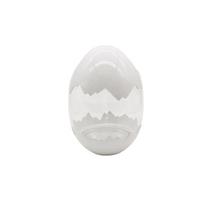 TOPSUN 500ml egg shaped bottle milk tea plastic bottle cake plastic cup