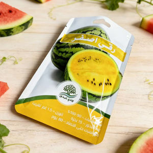 Pochette à fermeture éclair personnalisée, sac brillant à trois soudures latérales, emballage pour épices, sachet pour graines avec trou - Product Image 4