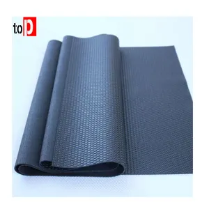 Eco friendly natural fitness pvc foam high density travel thin yoga mat custom design decorative