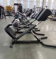 Chaise romaine de gymnastique commerciale inverse Hyper Extension exercice d'étirement du bas du dos 45 degrés Curl banc d'entraînement équipement de Fitness