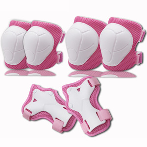 Ensemble de Protection 6 en 1 pour le patinage, le cyclisme, le patinage à roulettes, le <span class=keywords><strong>genou</strong></span>, le coude, le poignet, équipement de Sport pour enfants, Offre Spéciale - Product Image 2