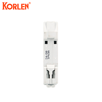 KORLEN 1P MCB 6KA 63A 1P 10A 16A 25A Tipo C para Disyuntor Solar de Aplicación Residencial