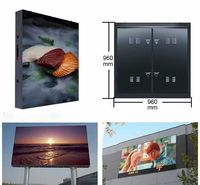 Panneaux d'affichage LED P3.076 P5 P8 pour la publicité extérieure, écrans LED pour affichage extérieur, panneau d'affichage LED extérieur, écran LED extérieur