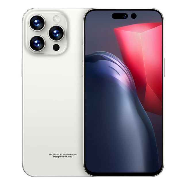 2025 Brand New Unlocked Version 16 Pro Max Phone 6.8 Inch 16 Pro Max Smartphone 4G 5G Dual Sim 8GB+512GB 64MP Camera Have Logo