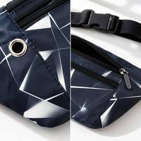 Sac banane personnalisé, sac à bandoulière, sac de taille en nylon avec logo personnalisé, vente en gros, fabricant OEM, étanche, pour voyage