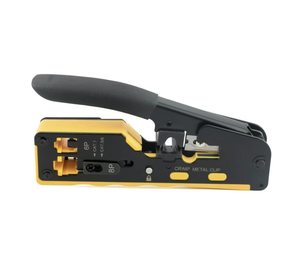 Wholesale Perforated <b>Mesh</b> Crimping Pliers CAT.5/CAT.7/6P/8P Industrial Grade High Carbon Steel Soft Grip Handle Connectors - Product Image 1