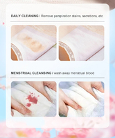 Lc Échantillons gratuits Savon pour le lavage des vêtements Détergent liquide pour sous-vêtements Détergent à lessive antibactérien liquide pour sous-vêtements