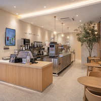 Équipement complet pour boutique de bubble tea, comptoir de bar, machine à faire du boba tea, solution tout-en-un pour boutique de thé au lait