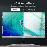 23.6''[16:09](522mm*293mm) Filter Layar Privasi Komputer Anti Silau Anti Mata-mata Film Pelindung Dapat Dilepas Dapat Digunakan Kembali