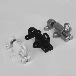 Aircraft Latch Aluminum Alloy Type A Pin White Black Silver <b>Door</b> <b>Window</b> <b>Bolt</b> Easy Installation - Product Image 1