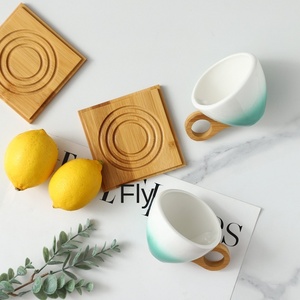 Taza de Café Desechable Moderna Resistente a Altas Temperaturas con Bandeja, Apta para Microondas, Regalo para Fiestas - Product Image 3