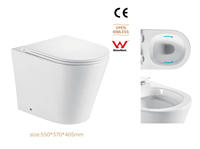 Design moderne de haute qualité WC en céramique placard d'eau maison articles sanitaires toilette sur pied P-trap bas prix WaterMark CE