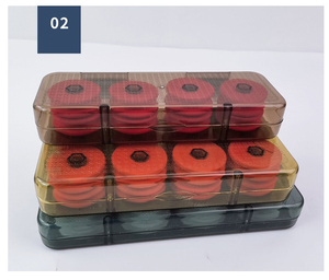 แผ่นโฟมสำหรับม้วนสายเบ็ด 8 ชิ้น 16 ชิ้น อุปกรณ์ตกปลา แกนม้วนสายเบ็ด กล่องอเนกประสงค์สำหรับม้วนสายเบ็ด กล่องใส่สายเบ็ด - Product Image 2