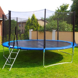<span class=keywords><strong>Filet</strong></span> de sécurité de remplacement en polypropylène pour trampolines sportifs, entrée ronde à fermeture éclair, <span class=keywords><strong>8</strong></span> <span class=keywords><strong>poteaux</strong></span> droits, 426 cm - Product Image 5