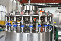 Ligne de mise en conserve alimentaire électrique automatique numérique haute précision contrôlée par PLC pour le scellage et l'emballage de boîtes de conserve en fer blanc/aluminium de miel/ketchup