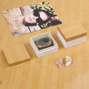Boyang Customize Cardboard Paper Women Girls <b>Gift</b> Ring Necklace Bracelet <b>Box</b> for Packaging Jewelry - Product Image 3