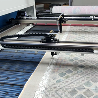 Machine de découpe laser à double tête à grande vitesse pour vêtements textiles de maison et autres industries