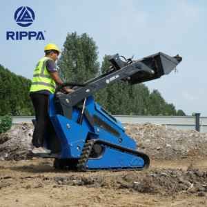 Penjualan langsung dari pabrik pemuat Skidsteer kecil produk baru obral pemuat Skid <span class=keywords><strong>Mini</strong></span> - Product Image 6