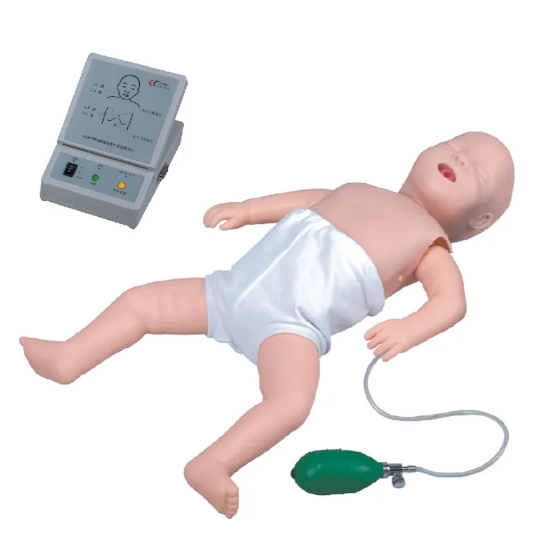 Simulador De ciencia médica, maniquí de entrenamiento de habilidades de emergencia CPR infantil