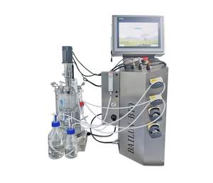 Bioréacteur en verre Bailun 5L pour la culture de cellules animales avec alimentation automatique par lots - Product Image 4