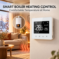 Thermostat intelligent Tuya WiFi Zigbee pour chaudière à gaz et chauffage de l'eau, contrôle à distance par application, écran tactile, régulateur de température ambiante, vente en gros