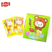 Fun Fruit-Flavored Tablet Candy in Straw-Shaped Press Box Packaging
