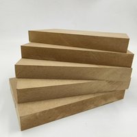 Panneau de Modélisation Écologique Haut de Gamme Green Continent Personnalisé HDF 2400x1220mm 15mm/18mm pour Portes de Cuisine, Salle de Bain et Supermarché