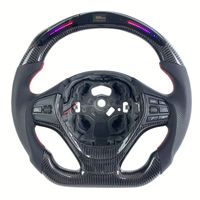 Volant en fibre de carbone pour BMW Led alcantara F20 F21 F52 F30 F31 F34 F10 F11 F07 F18 F06 F12 F13 F01 F02 F26 X6 F16 328i