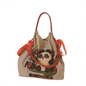 Bolsa de Mano Personalizada con Bordado de Logotipo, de Moda, de Alta Calidad, Gran Capacidad, Impermeable, de Nailon, con Estampados de Animales, con Cordón, Linda, con Diseño de Koala, para Fiestas - Product Image 2