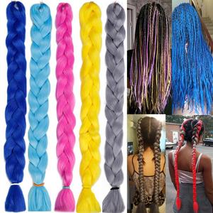 Perruque <span class=keywords><strong>africaine</strong></span> style 41 pouces, synthétique, double trame, grandes tresses lâches, 165g, dreadlocks reggae hip hop - Product Image 3