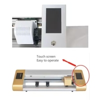 Plotter de corte de contorno automático con cámara de pantalla táctil serie TT, producto de bricolaje con carro de fundición