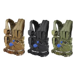 Gilet tactique de chasse noir Artex personnalisé, professionnel, en polyester, pour l'extérieur, avec équipement de sécurité, entraînement, Molle, avec accessoires - Product Image 6