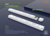 YSD-G: Alimentation électrique ultra-mince de 18 mm |   Transformateur LED à tension constante et courant constant CV/CC 60W 100W 200W