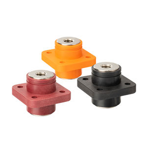 Terminal de poste de conexión de fijación de tornillo de montaje en pared con rosca interna M8 dual de 200A con conector de cable de cubierta protectora - Product Image 6