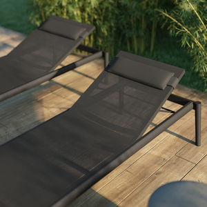 Tumbona Moderna de Aluminio para Exteriores, Ideal para Hoteles, Piscinas y Uso Comercial, Solución Integral, Proveedor de Muebles de Foshan - Product Image 5