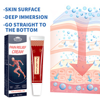 Crema Rápida y Eficaz para el Dolor de Rodilla, Ungüento de Masaje para Dolor Articular del Talón, Crema Calmante para el Dolor Deportivo