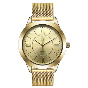 Montre-bracelet en maille pour femmes, article de mode, protection à Quartz, nouvelle collection